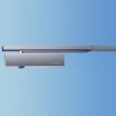 Ferme-porte avec rail de guidage Geze double portes