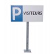Mat de fixation pour panneau 1.15m platine horizontale