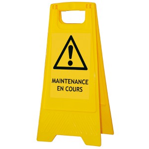 Chevalet « Maintenance en cours »