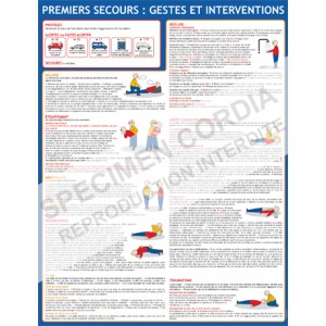 Premiers secours : gestes et interventions