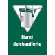 Livret de chaufferie
