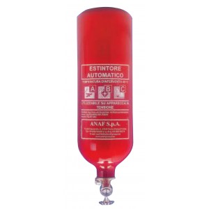 Extincteur automatique pendulaire à poudre ABC 2 Kg Anaf PS2-AT