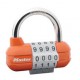 Cadenas Master Lock 1523EURD de couleur orange