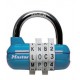 Cadenas Master Lock 1534EURD de couleur bleue