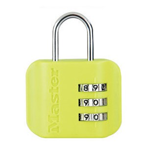Cadenas Master Lock 4670EURDCOL de couleur vert