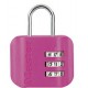 Cadenas Master Lock 4670EURDCOL de couleur rose