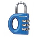 Cadenas Master Lock 633EURD de couleur bleue foncée