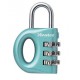 Cadenas Master Lock 633EURD de couleur bleue claire