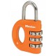 Cadenas Master Lock 633EURT de couleur orange