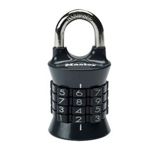 Cadenas Master Lock 1535EURDCOL de couleur noire