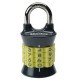 Cadenas Master Lock 1535EURDCOL de couleur jaune