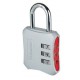 Cadenas Master Lock 652EURD de couleur rouge