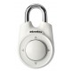 Cadenas Master Lock 1500iEURD de couleur blanche