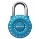 Cadenas Master Lock 1590EURDCOL de couleur bleue