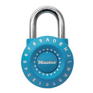 Cadenas Master Lock 1590EURDCOL de couleur bleue