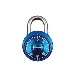 Cadenas Master Lock 1530EURDCM de couleur bleue