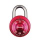 Cadenas Master Lock 1530EURDCM de couleur rouge