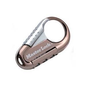 Mousqueton Master Lock 1547EURDCOL de couleur beige