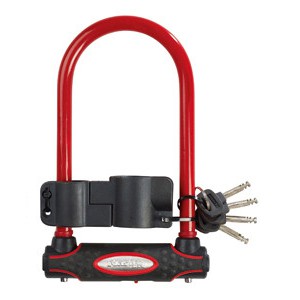 Antivol U Master Lock 8195EURDPROCOL de couleur rouge