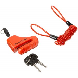 Bloc disque Master Lock 8303EURDPS avec corde de rappel 
