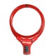 Câble Master Lock 8229EURDPROCOL de couleur rouge