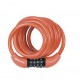 Câble Master Lock 8221EURDPRO de couleur rouge