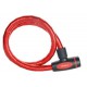 Câble Master Lock 8228EURDPRO de couleur rouge