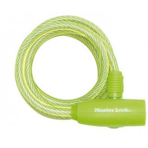 Câble Master Lock 8212EURDPRO de couleur verte