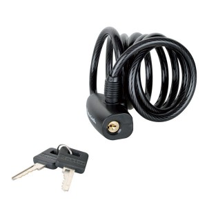 Câble verrouillable Master Lock 8126EURDPRO de couleur noire