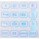 Alarme sans fils GSM Emma - Clavier tactile