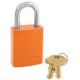 Cadenas de consignation Master Lock 6835 de couleur orange