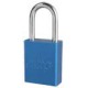 Cadenas de consignation Master Lock A1106 de couleur bleue