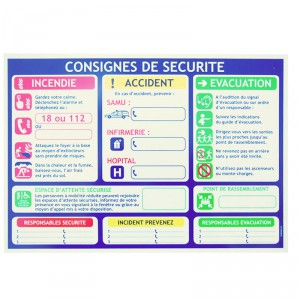 Consigne securité A4