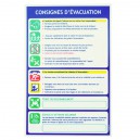 Consignes évacuation