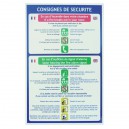 Consignes hôtel 2 langues