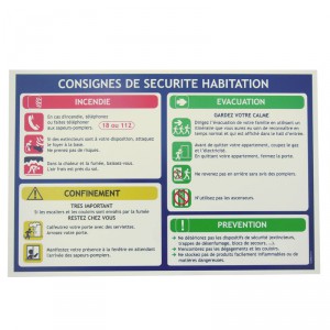 Consignes habitation