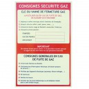 Consigne Sécurité gaz