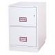 Classeur Fire file excel ignifuge Phoenix FS2242K 2 tiroirs ignifuge 1h30 pour papiers et données numériques avec serrure à clef