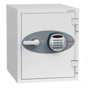 Coffre fort ignifuge Compact Phoenix Titan Security FS1272E capacité 25 litres ignifuge 1h papier et données numériques avec ser