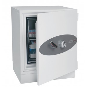 Coffre fort ignifuge Phoenix Millennium duplex DS4641E capacité 109 litres ignifuge 2h et étanche 4h pour papier et données info