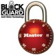 Cadenas Master Lock 2076 Rouge