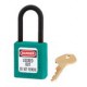 Cadenas de consignation Master Lock 406KAMK de couleur bleue claire