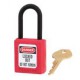 Cadenas de consignation Master Lock 406KAMK de couleur rouge