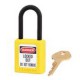Cadenas de consignation Master Lock 406MK de couleur jaune