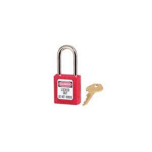 Cadenas de consignation Master Lock 410 de couleur rouge