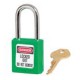 Cadenas de consignation Master Lock 410 de couleur verte