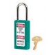 Cadenas de consignation Master Lock 411 de couleur bleue claire