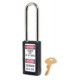 Cadenas de consignation Master Lock 411LT de couleur noire