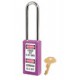 Cadenas de consignation Master Lock 411LT de couleur violette