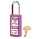 Cadenas de consignation Master Lock 411 de couleur violette